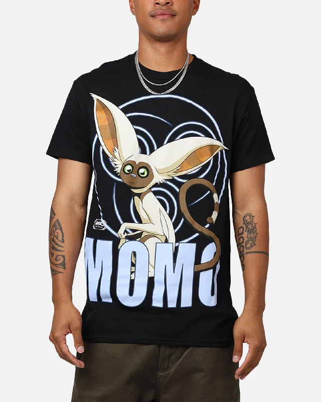Goat Crew X Avatar: The Last Airbender Momo T-Shirt Black-- Houndstooth Herringbone Solid