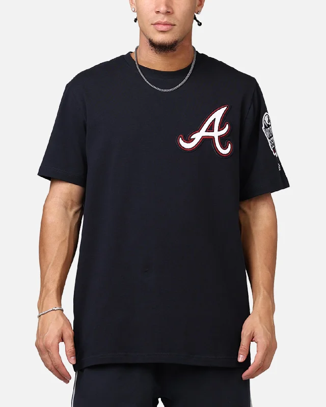 New Era Atlanta Braves 'Logo Select Official Team Colors' T-Shirt OTC-- Fitted T-Shirt Seamless Stretchy