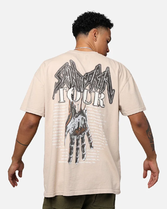 Saint Morta Tour T-Shirt Stone-- Layered Multi-layer Single Layer