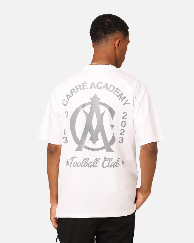 Carre Academy Crest T-Shirt White-- Cozy Warm Stylish