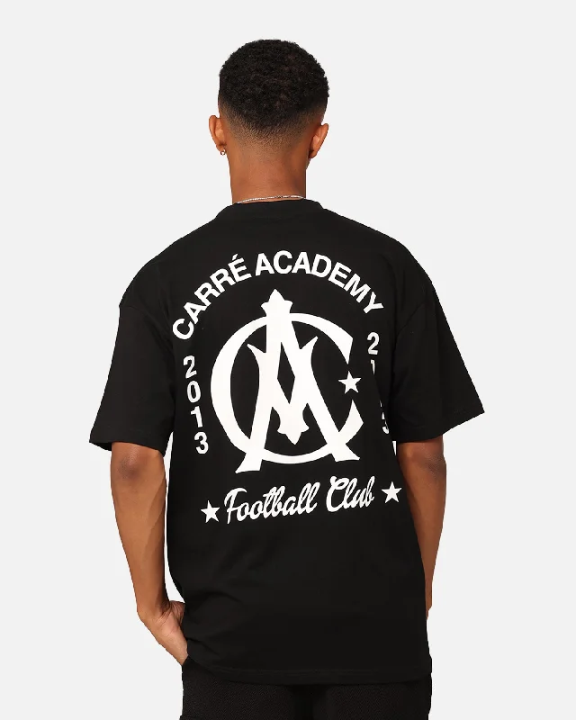 Carre Academy Crest T-Shirt Black-- Anti-Shrink Durable Soft
