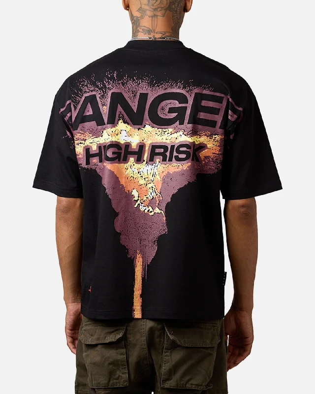 Saint Morta High Risk Patrol T-Shirt Black-- Layered Multi-layer Single Layer