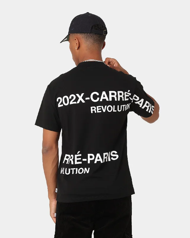 Carré 202X T-Shirt Black-- Nylon Fabric Polyester Fabric Spandex Fabric