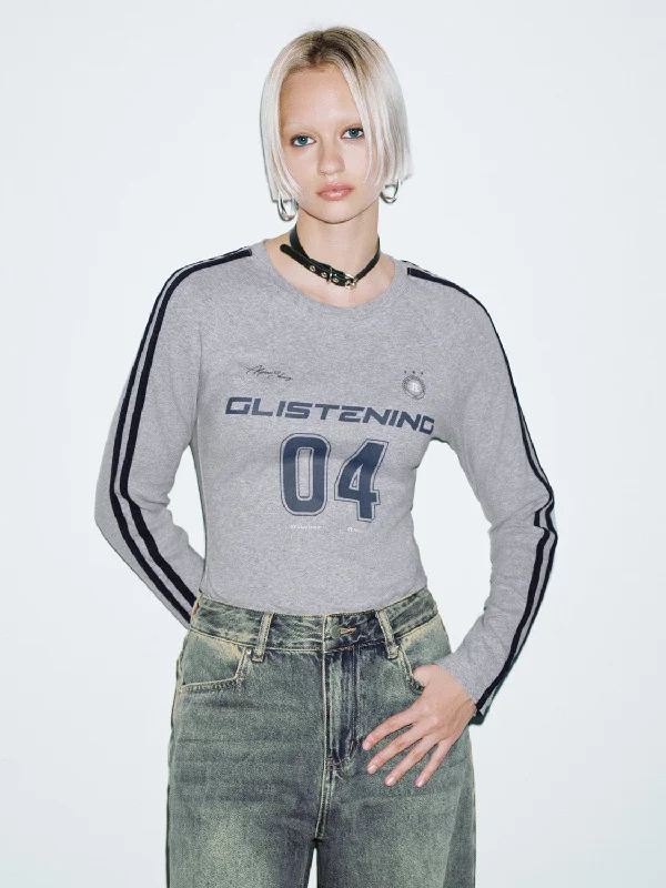 Skinny Long Sleeve T-Shirts-- Machine Wash Dry Clean Hand Wash