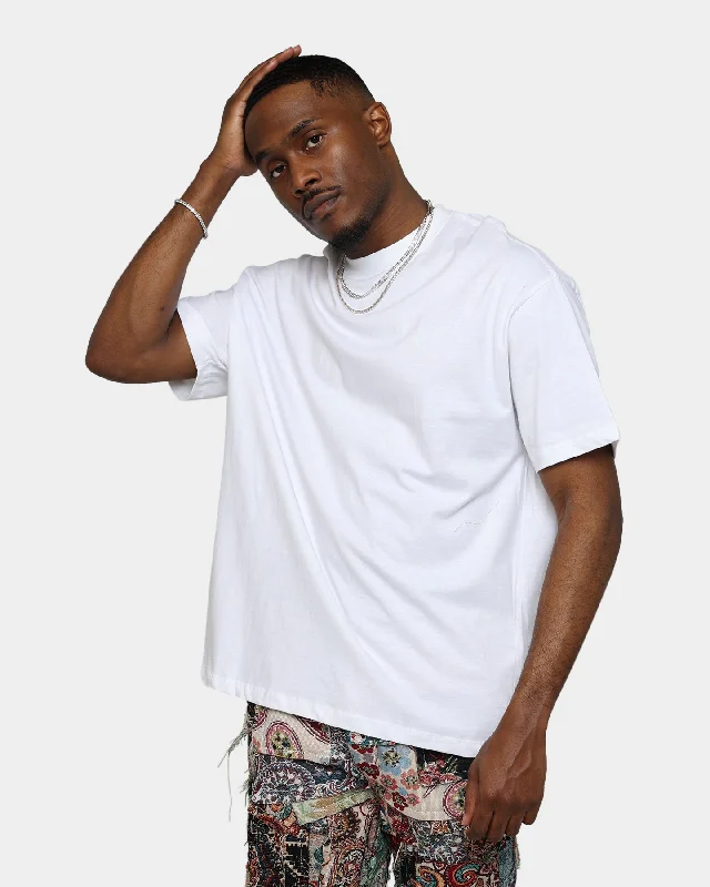 MNML Every Day II T-Shirt White-- Rayon Fabric Velvet Fabric Corduroy Fabric