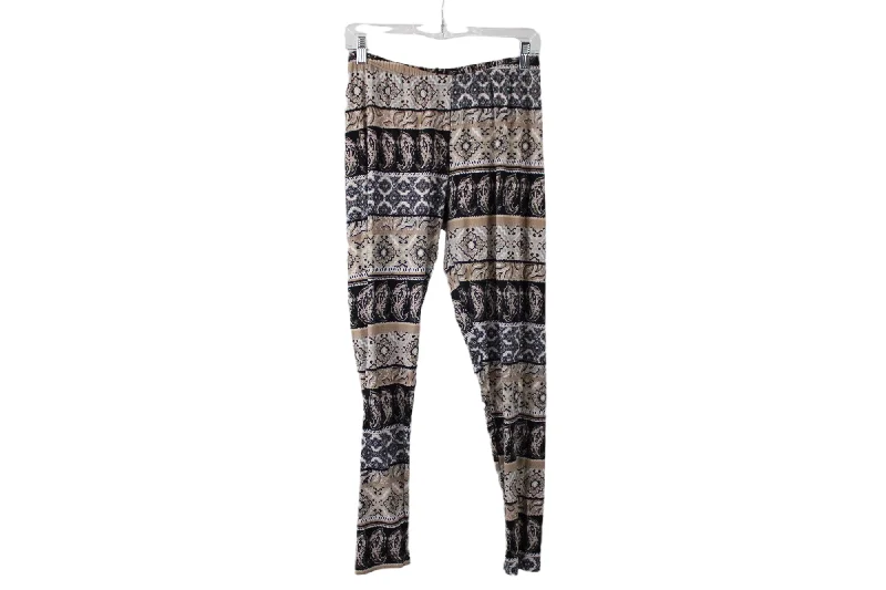 Ultra Flirt Patterned Legging | XL Cozy Textured Workout Leggings