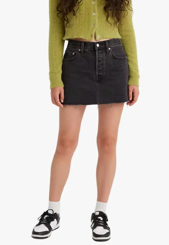 Levi Womens Icon Skirt leather skirt bold