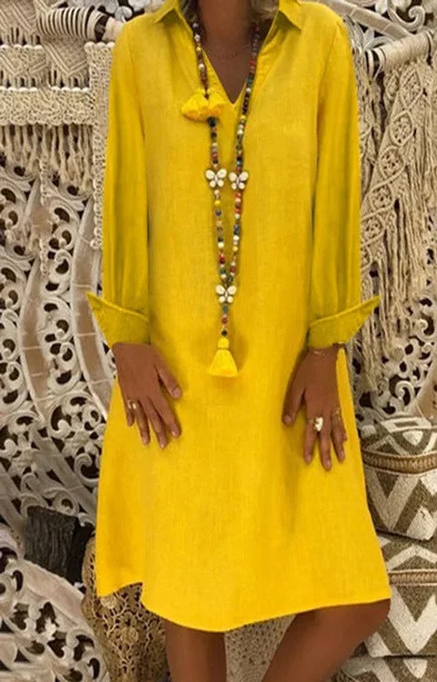 Midi Hippy Dress, Loose Large Size Dress, Multi Colours Tunics Luxurious high-end