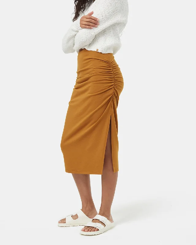 SoftTerry Light Midi Skirt vintage skirt charm