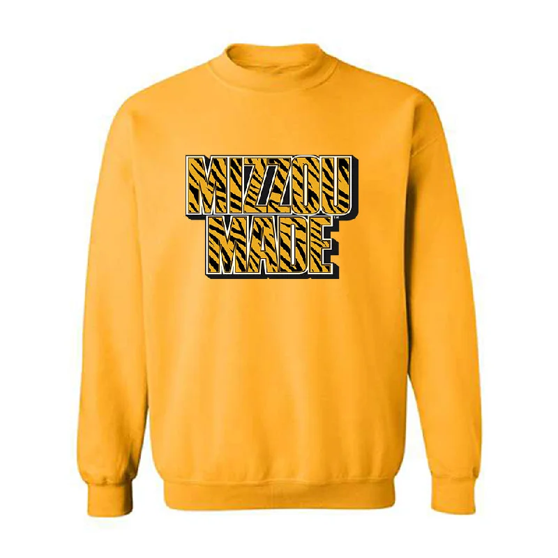 Missouri - NCAA Women's Soccer : Jessica Larson - Crewneck Sweatshirt Hoodie with Typography Text Message