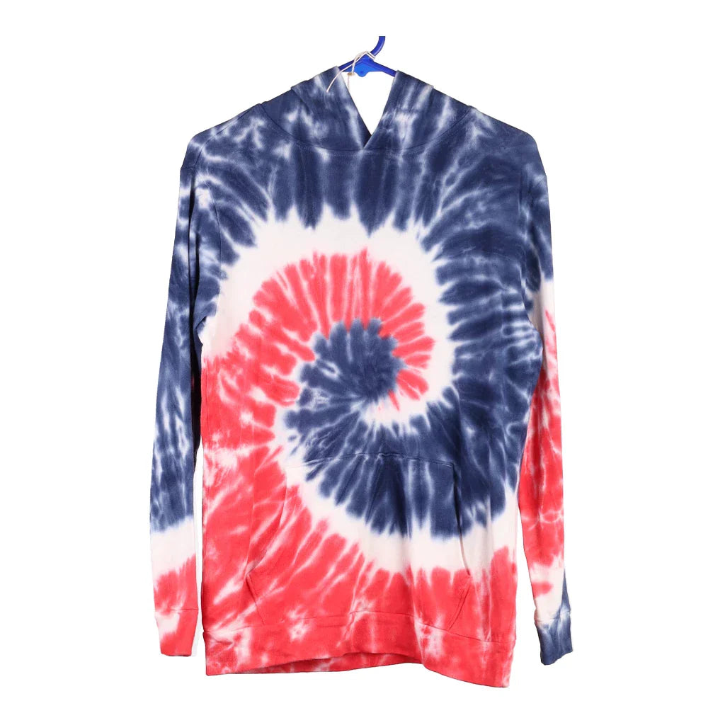 Old Navy Tie-Dye Hoodie - XL Multicoloured Cotton Blend Hoodie Jacket Zipper Layering