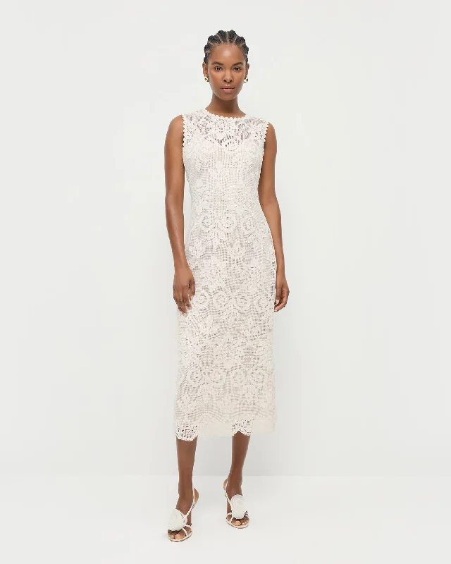 Camille Column Dress Tunics Practical easy-care