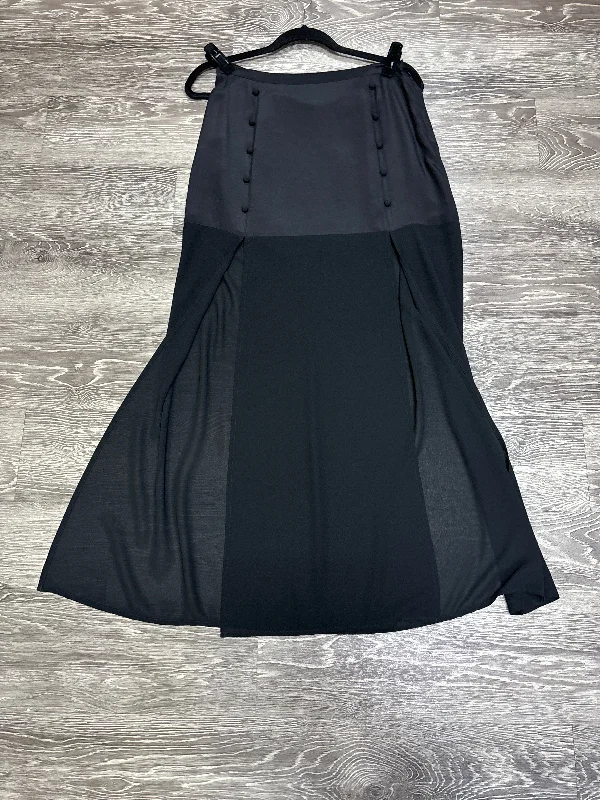 Aryin K Silk Long/Sheer Skirt - Medium a-line skirt cut