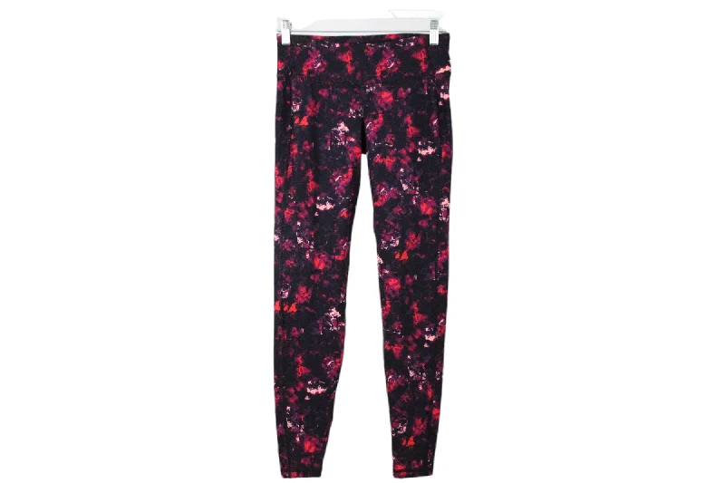 Old Navy Active Go-Dry Fitted Leggings | M Stylish Printed Sport Leggings