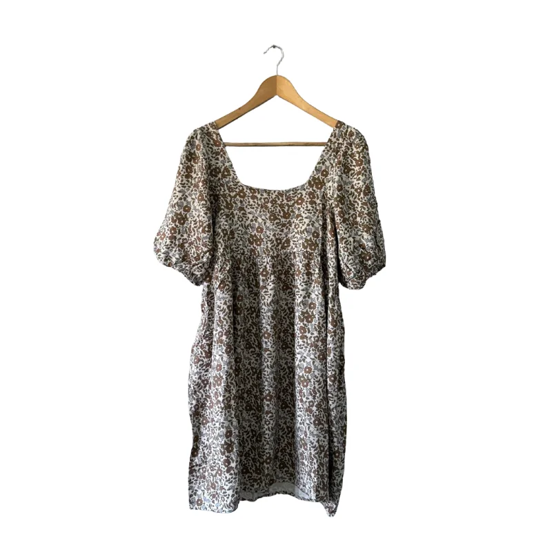 Rylee + Cru / Gretta Dress - Bloom / M Boat Neckline Classic
