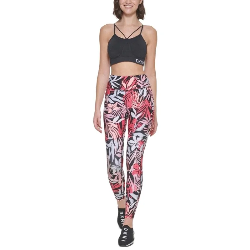 DKNY - Printed High-Waist  Leggings Trendy Tie-Dye Leggings