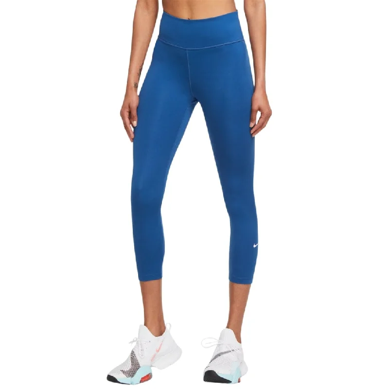NIKE - Plus Size Cropped Leggings Comfortable Full-Body Compression Leggings