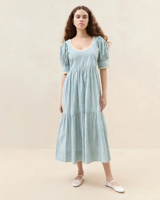 Gillian Puff-Sleeve Dress Tunics Winter warm