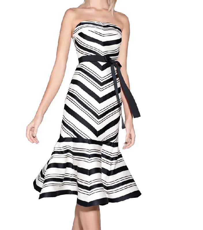 Alexis Kirsten Strapless Dress Turtleneck Warm Winter