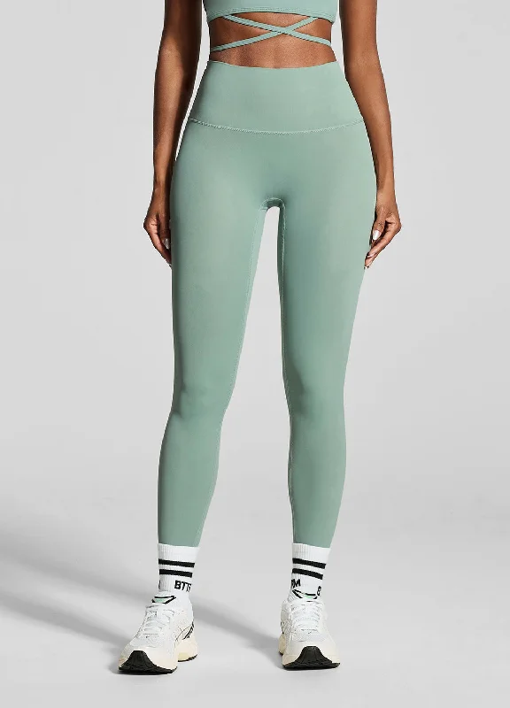 Fresh Green ⅞ Leggings Cozy Bootcut Leggings