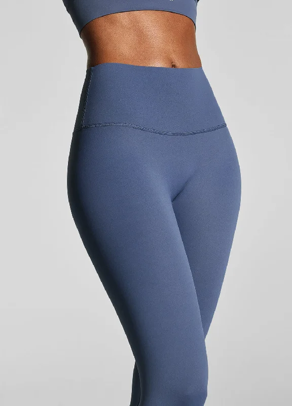 Iris Blue ⅞ Leggings Stylish Ankle-Length Leggings