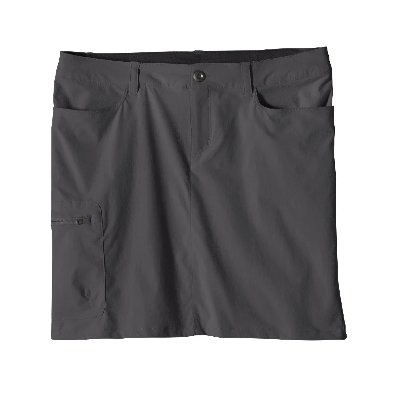 W's Quandary Skirt silk skirt sleek