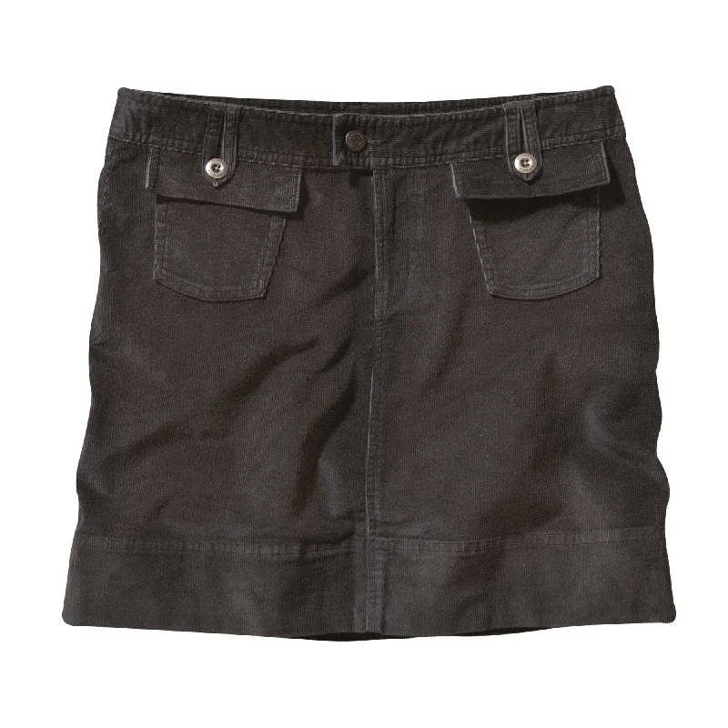 W's Corduroy Skirt cashmere skirt plush