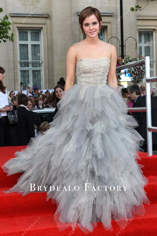 Celebrity Dress |Emma Watson 2011 Harry Potter Deathly Hallows Premiere Gown Tunics Practical easy-care Celebrity Dress |Emma Watson 2011 Harry Potter Deathly Hallows Premiere Gown Tunics Practical easy-care