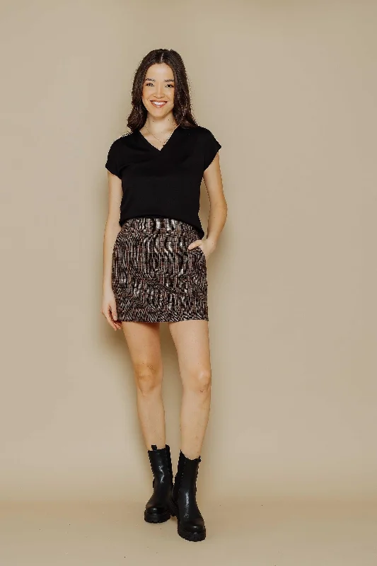 Parker Not So Mini Skirt leather skirt modern