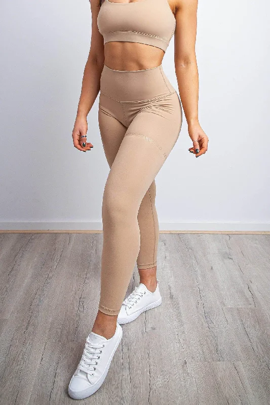 Classic Leggings - Beige Chic Smooth Fit Leggings