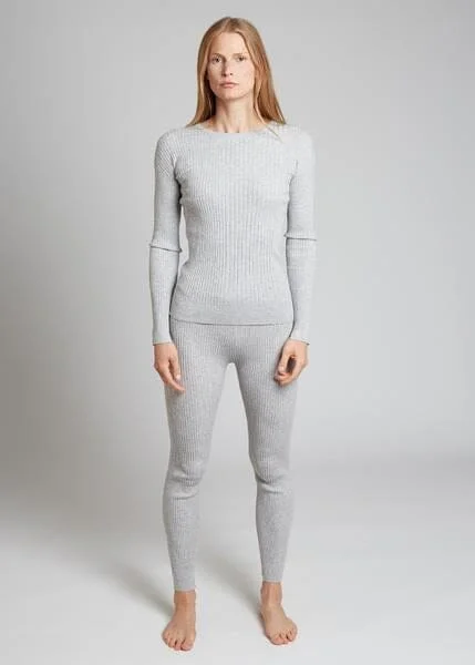 Ribbed Leggings - Aero Comfortable Power Mesh Leggings