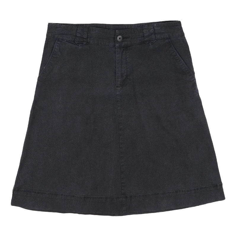 W's Hemp Stretch Skirt low waist skirt
