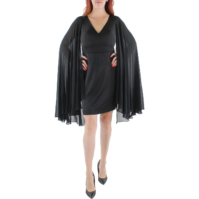 Womens Formal Short Sheath Dress Tunics Short Trendy