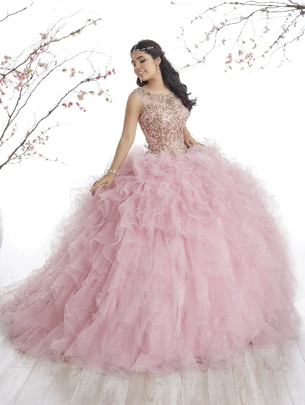 Ruffled Sleeveless Quinceanera Dress by House of Wu 26835 Tunics Luxurious high-end