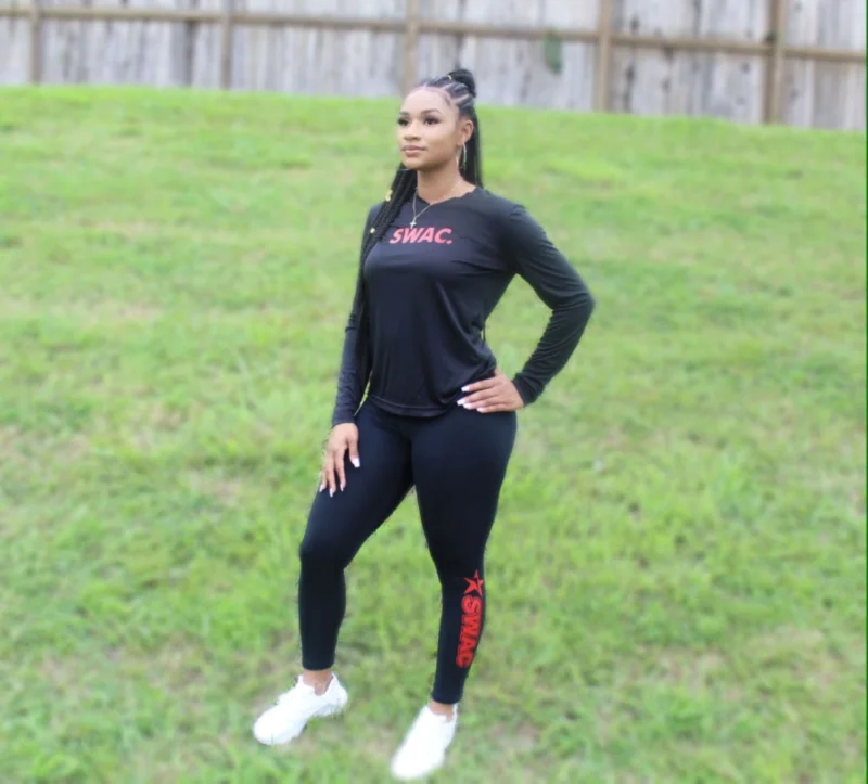 Women's SWAC Leggings Comfortable Printed Workout Leggings
