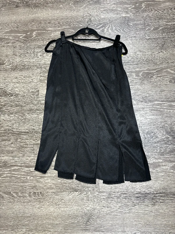 Don Castor Silk Blend Skirt - Size 6 pencil skirt chic
