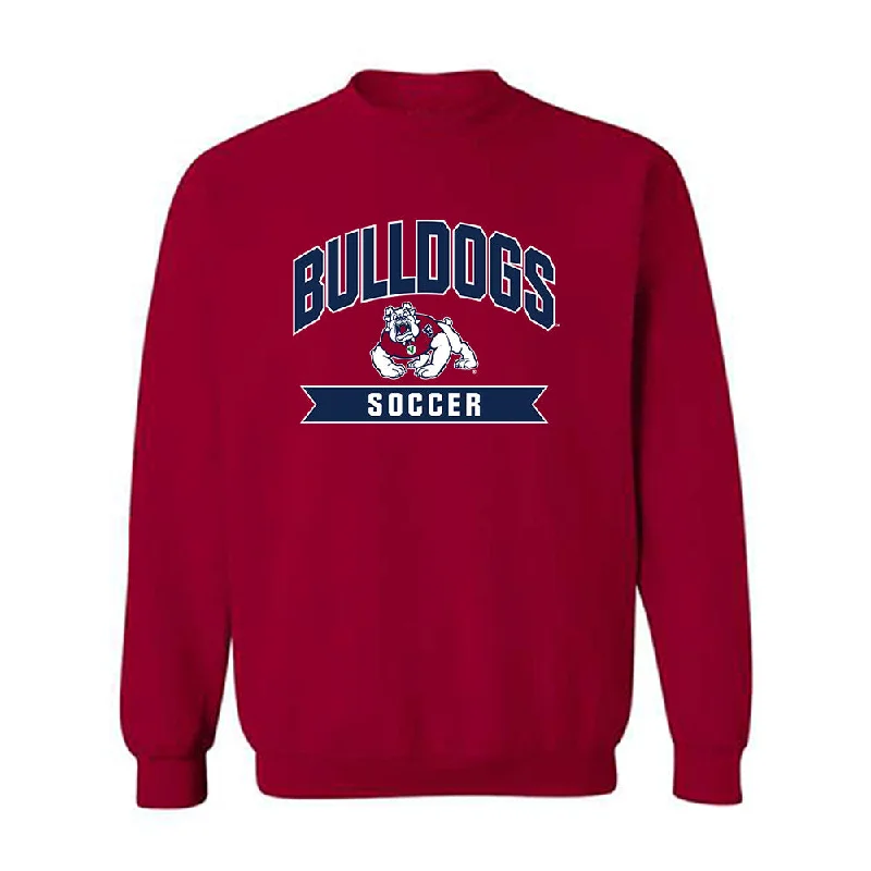 Fresno State - NCAA Women's Soccer : Anaya Shelton - Classic Shersey Crewneck Sweatshirt Hoodie with Metallic Shiny Futuristic Fresno State - NCAA Women's Soccer : Anaya Shelton - Classic Shersey Crewneck Sweatshirt Hoodie with Metallic Shiny Futuristic