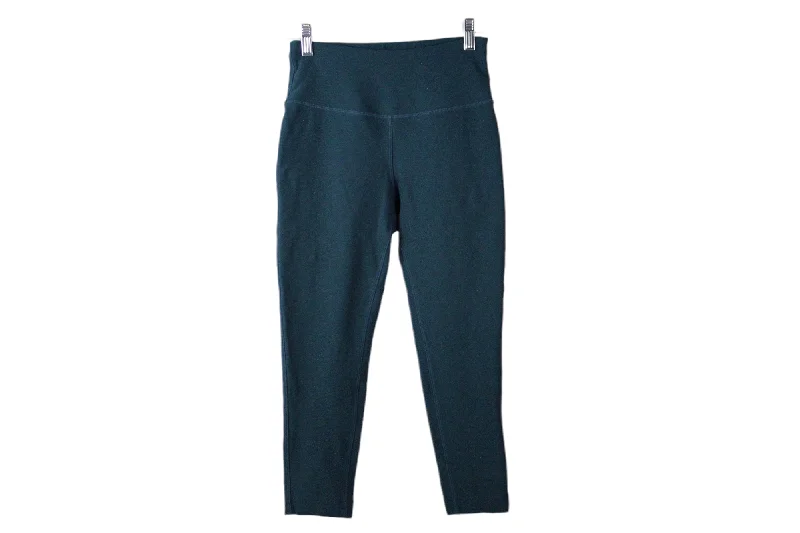 Mondetta Teal Ankle Leggings | XS Fashionable Stretchy Fit Leggings