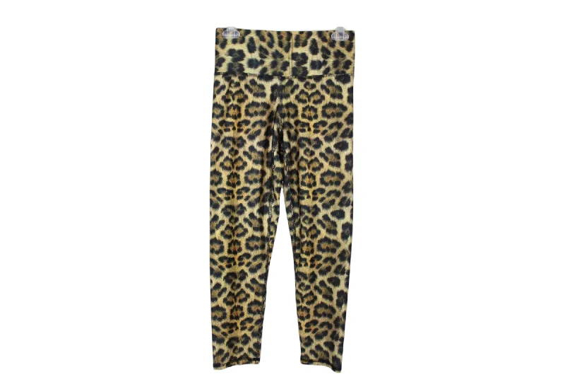 Terez Cheetah Print Leggings | L Cozy Cotton Leggings
