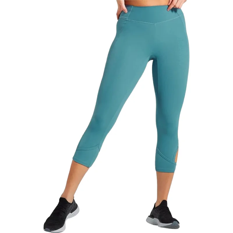 GYMSHARK - Studio cropped capri leggings Comfortable Zip-Up Leggings