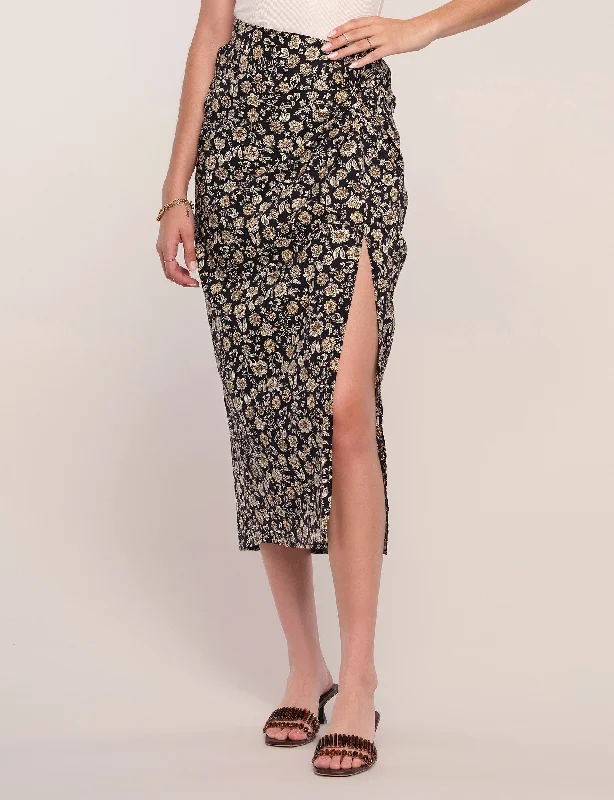Tessa Skirt velvet skirt sumptuous