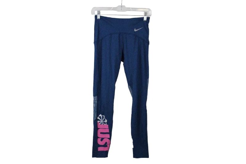 Nike Dri-Fit Teal Legging | S Comfortable Leggings with Pockets