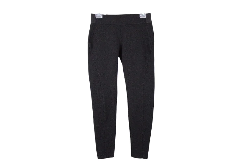 Vera Wang Black Structured Legging | S Stylish High-Waisted Leggings