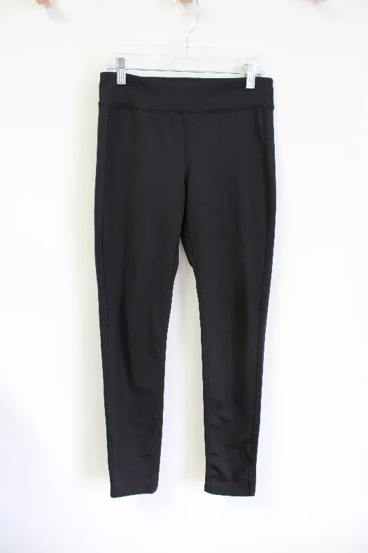 Old Navy Active Black Leggings | Youth XL (14/16) Stylish Ankle-Length Leggings