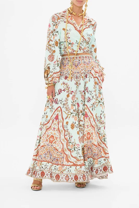 MAXI CIRCLE SKIRT WEAVING WORLDS tulle skirt dreamy