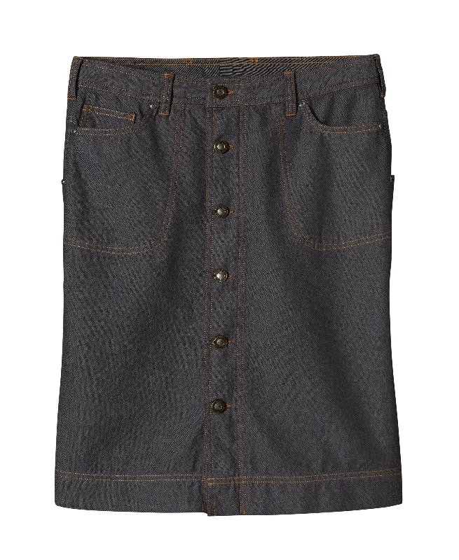 W's Tin Shed Skirt velvet skirt plush