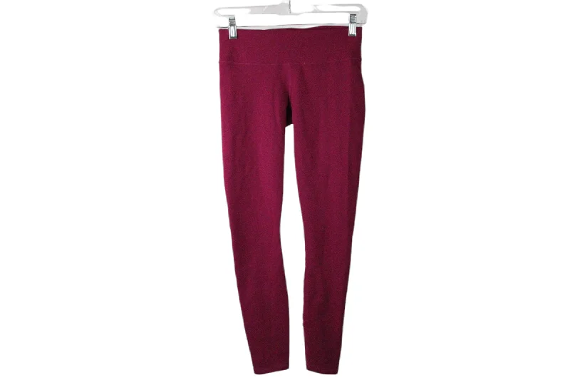 Fabletics Magenta Leggings | XS Cozy Yoga Compression Leggings