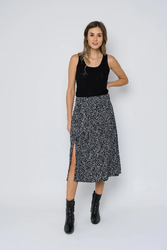 Georgia Midi Skirt floral skirt print