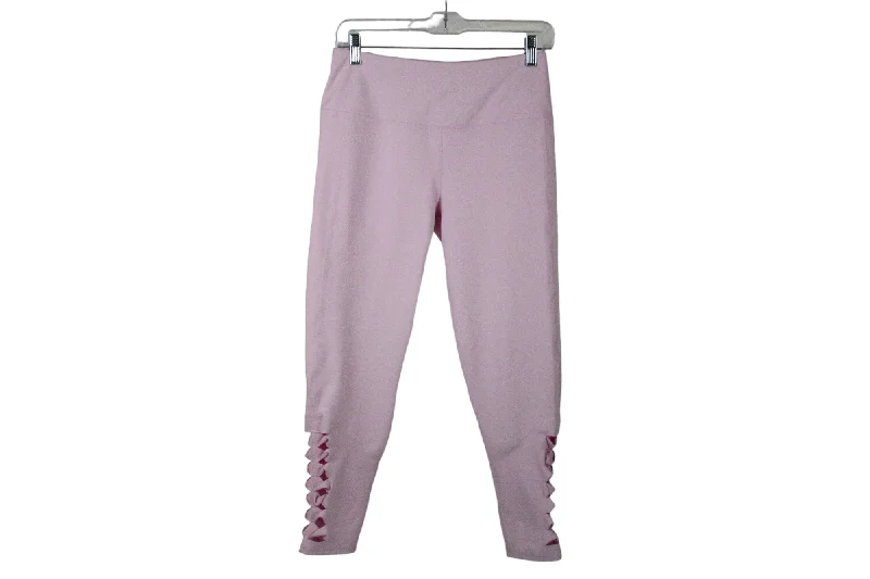 DSG Pale Pink Capri Legging | M Comfortable Full-Body Compression Leggings