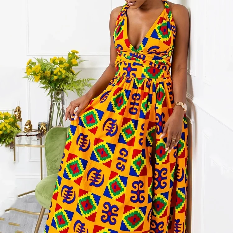 Multi-Wear African Print Dress Tunics Fleece cozy